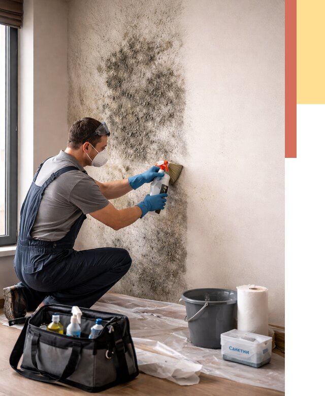 Удаление плесени со стен в Севастополе от 2219 руб. — быстро и недорого | ОТДЕЛОЧНИК-Сев