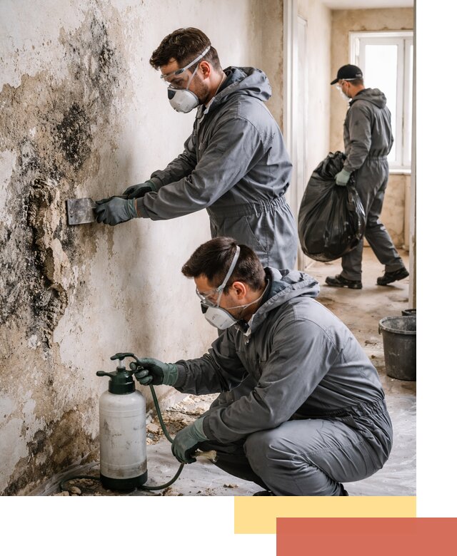 Удаление плесени со стен профессионально в Севастополе