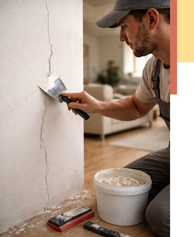 Заделка трещин и сколов в Севастополе от 2529 руб. — быстро и недорого | ОТДЕЛОЧНИК-Сев