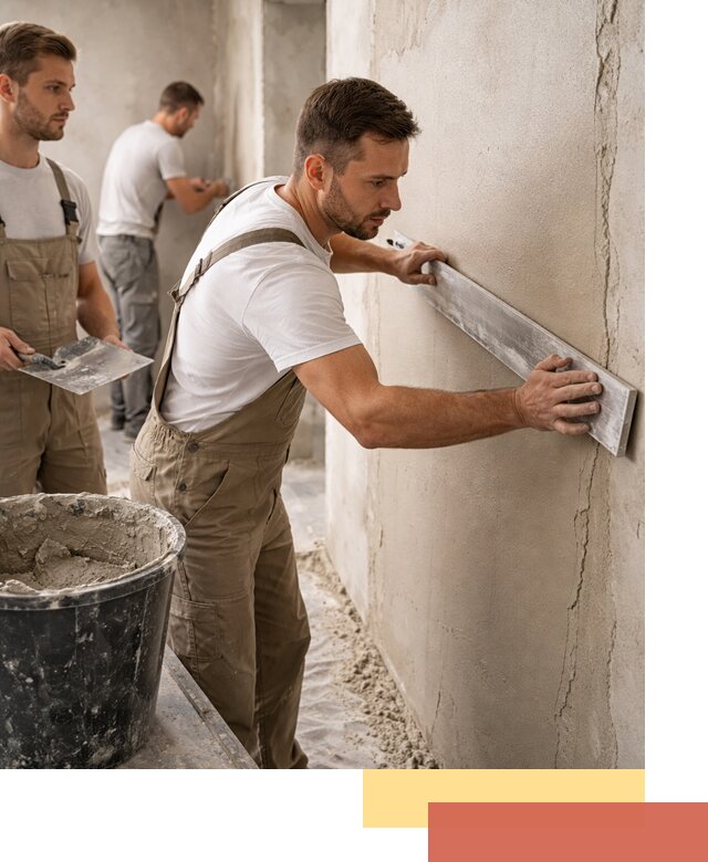 Штукатурка стен без маяков в Севастополе быстро и качественно