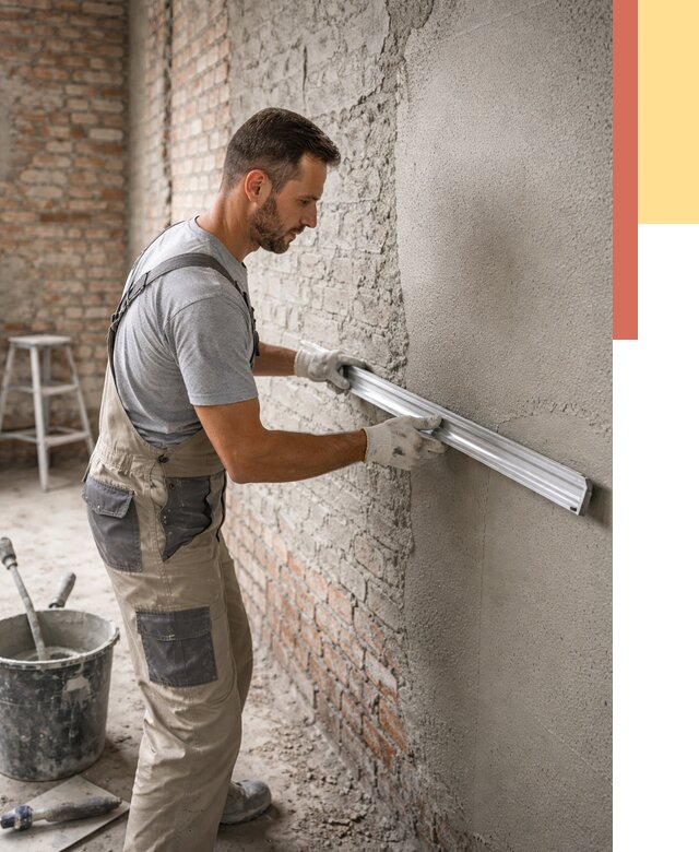 Штукатурка кирпичных стен в Севастополе от 4644 руб/м2 — быстро и недорого | ОТДЕЛОЧНИК-Сев