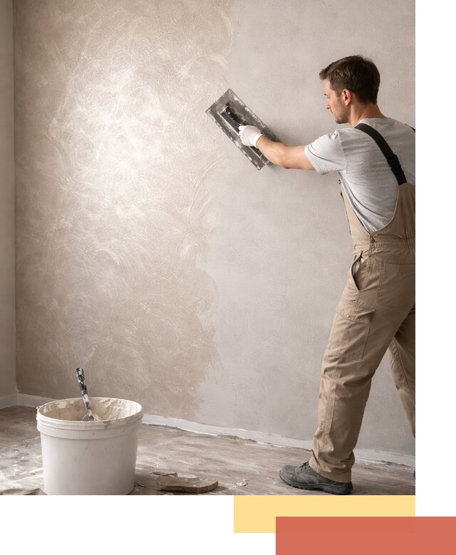 Декоративная штукатурка «Мокрый шелк» под ключ в Севастополе