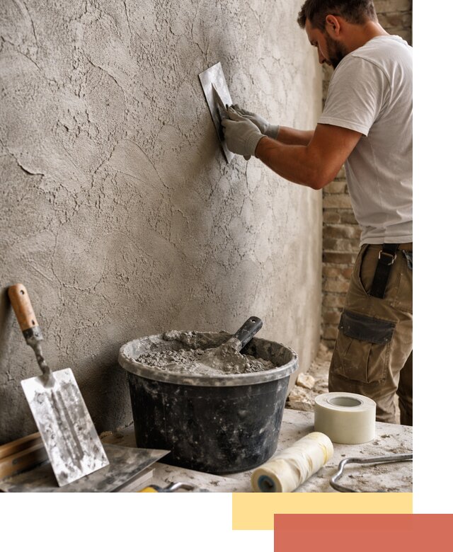 Декоративная штукатурка лофт в Севастополе — отделка стен и потолков