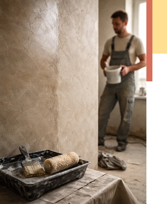 Нанесение воска на штукатурку в Севастополе от 3612 руб. | Услуги ОТДЕЛОЧНИК-Сев