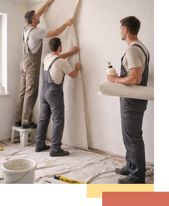 Оклейка стен обоями в Севастополе — качественно и профессионально