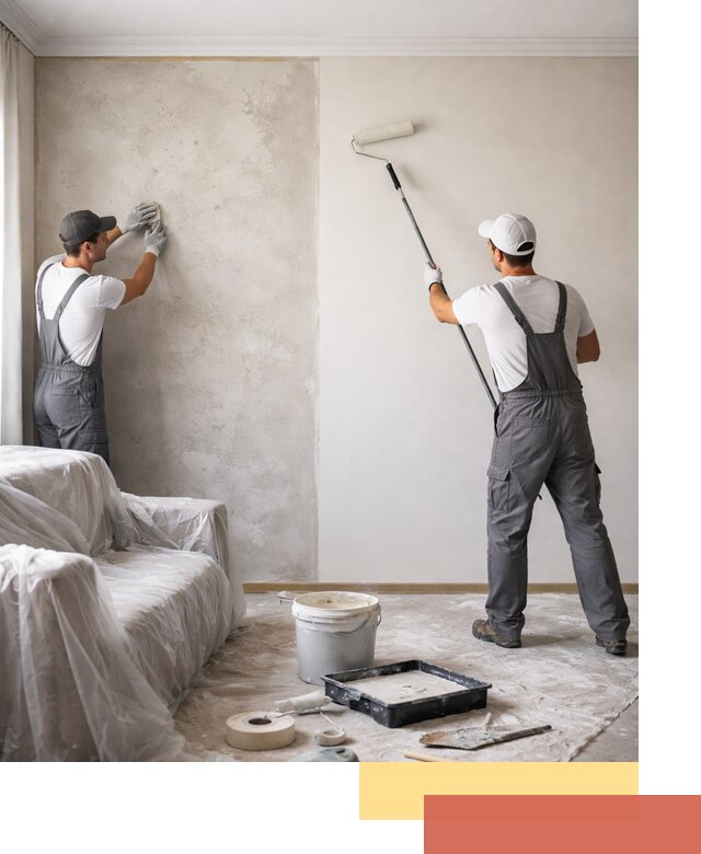 Покраска стен антивандальной краской в Севастополе