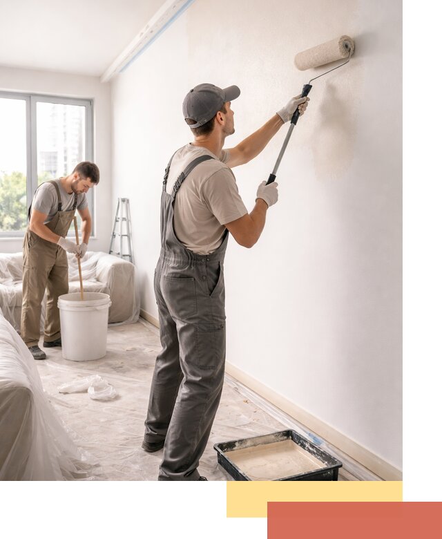 Покраска стен в офисе в Севастополе — быстрый и качественный ремонт