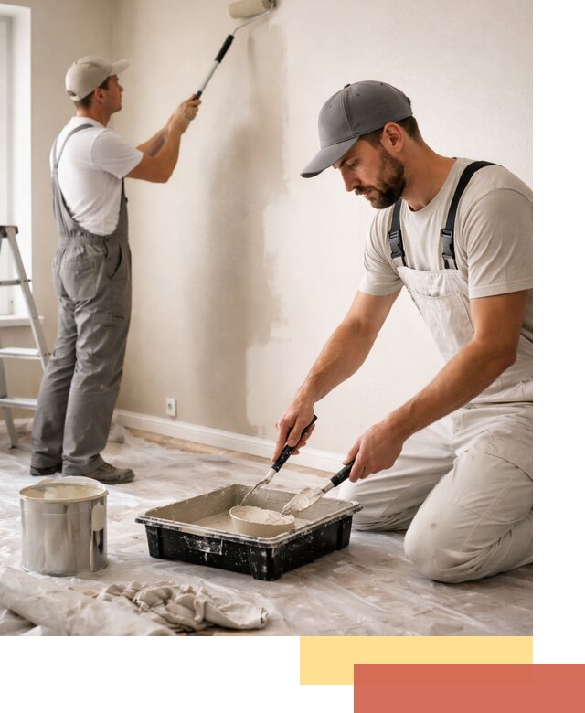 Покраска стен в квартире в Севастополе — профессионально и аккуратно