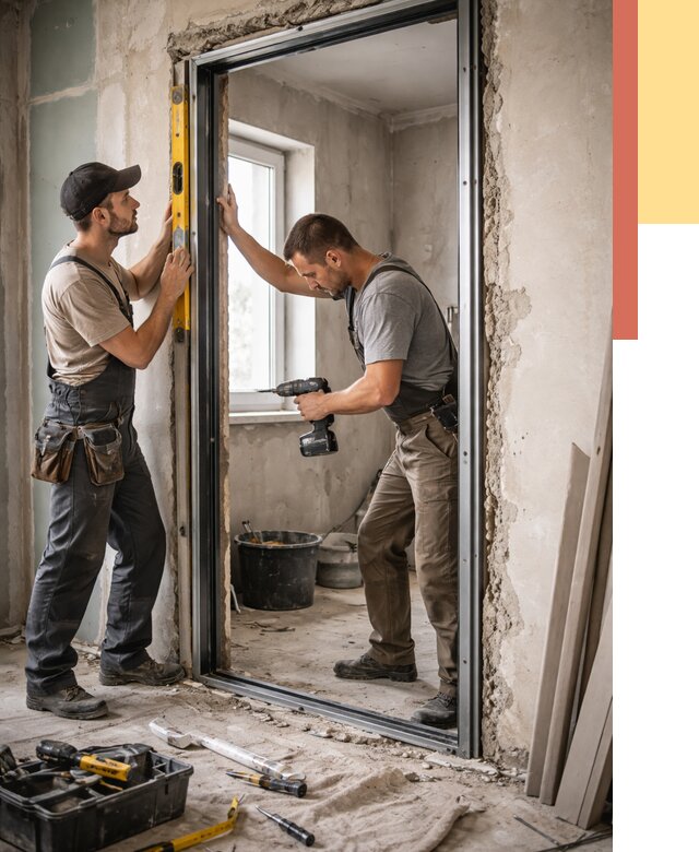 Закладка дверного проема в Севастополе от 3612 руб. — быстро и недорого | ОТДЕЛОЧНИК-Сев