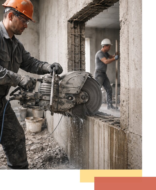 Алмазная резка проемов в Севастополе быстро и точно