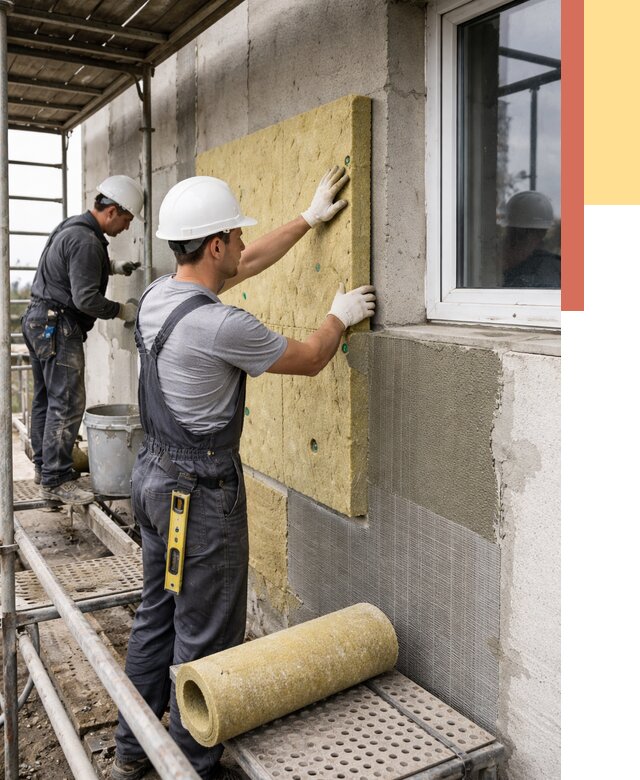 Утепление стен в Севастополе от 4438 руб. под ключ — быстро и недорого | ОТДЕЛОЧНИК-Сев