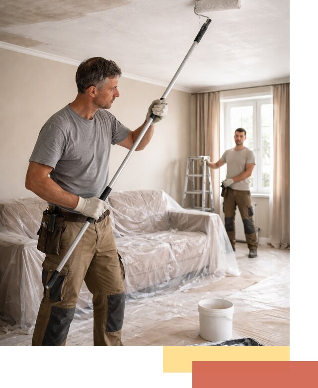 Грунтовка потолка в Севастополе — подготовка под покраску и отделку