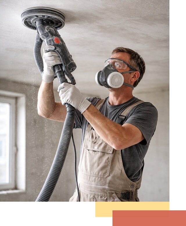 Шлифовка потолка в Севастополе — качественная подготовка под отделку