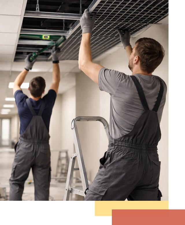 Монтаж потолка Грильято в Севастополе: установка под ключ качественно