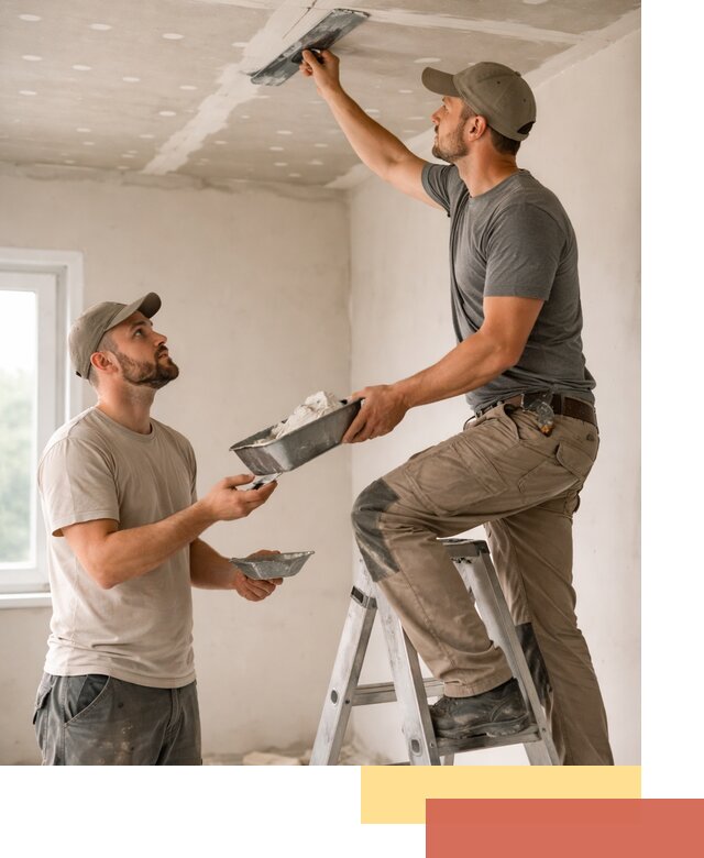 Шпаклевка потолка из гипсокартона в Севастополе качественно и быстро