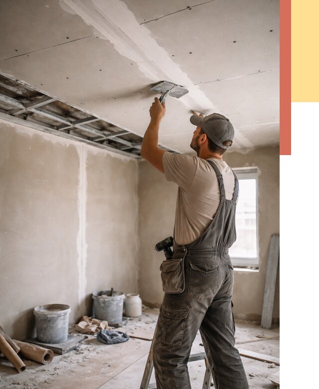 Ремонт потолка из гипсокартона в Севастополе от 671 руб./м² — быстро и недорого | ОТДЕЛОЧНИК-Сев