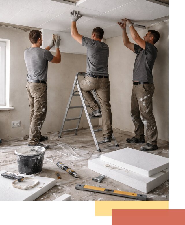 Утепление потолка пенопластом в Севастополе быстро и качественно