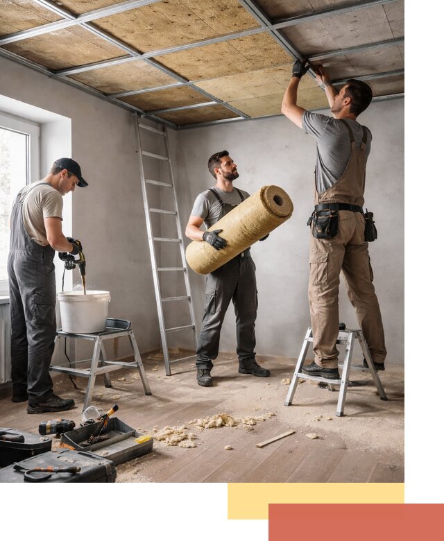 Шумоизоляция потолка в Севастополе: профессиональный монтаж и отделка