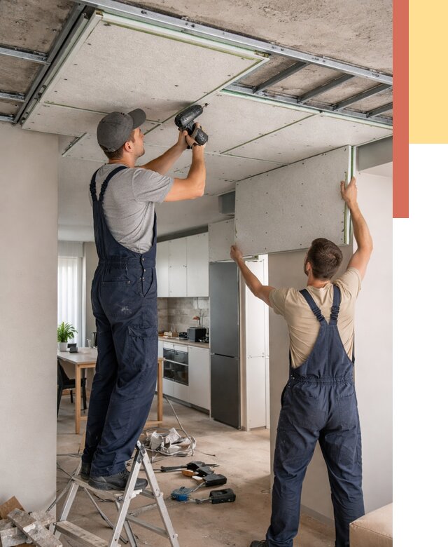 Шумоизоляция потолка панелями зипс в Севастополе от 1909 руб. под ключ | ОТДЕЛОЧНИК-Сев